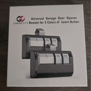 Universal Garage Door opener. Chamberlain. Five color learn button.
